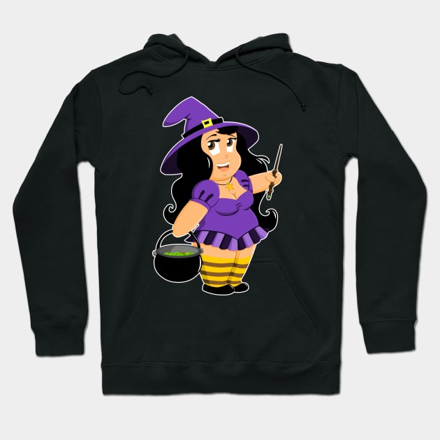 Agnes B Witch Hoodie by scoffin